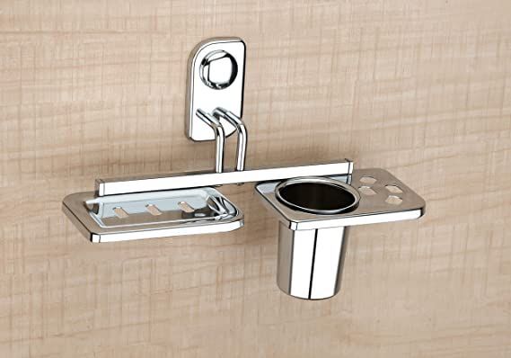 Oveil Soap Dish with Tumbler Holder